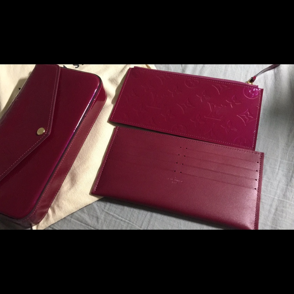 [hold]Authentic Lv felicie cardholder and pouch